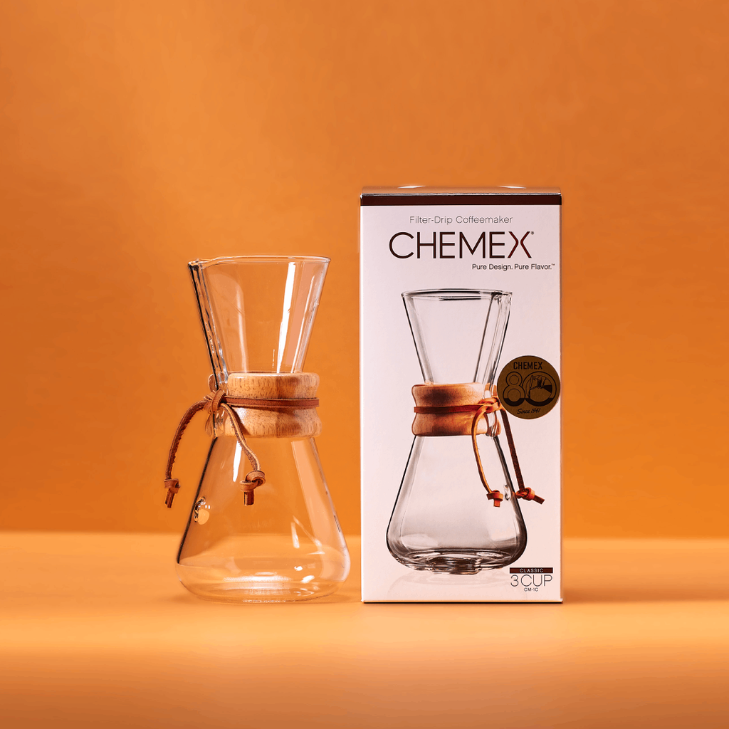 CHEMEX 1 3 cup woodneck Dear Green