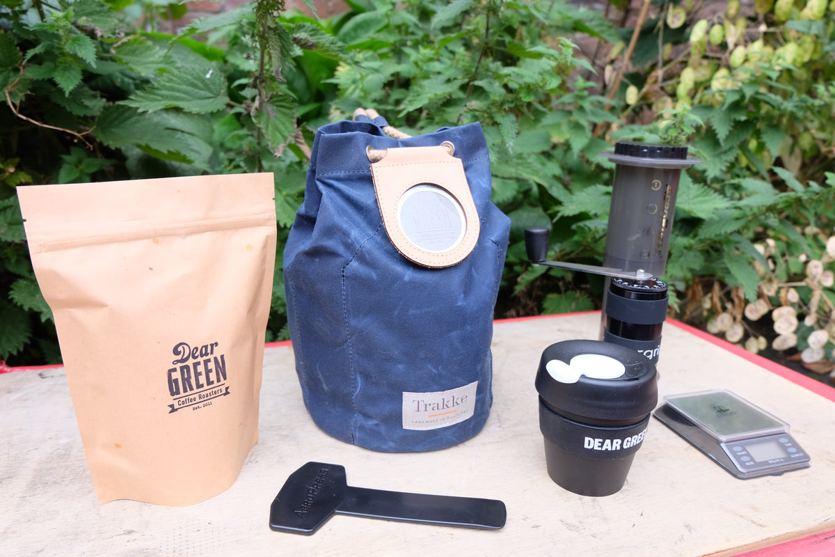 Trakke x Dear Green - Coffee Travel Kit Bag - Kit included