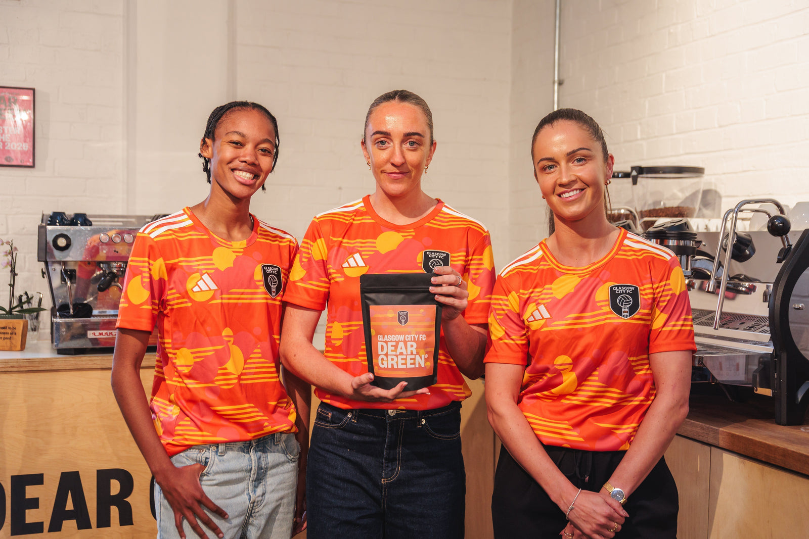 Glasgow City FC x Dear Green: Coffee Collaboration