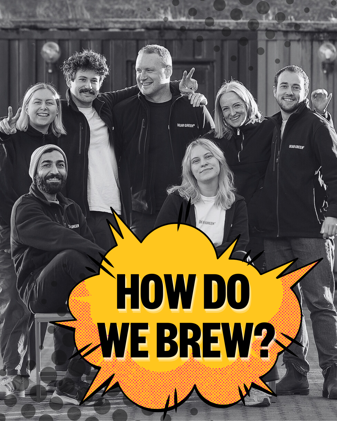 How we brew coffee at Dear Green