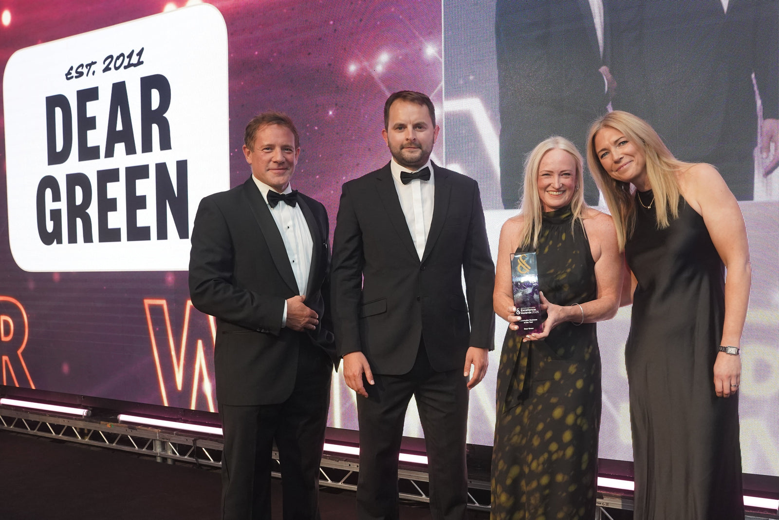 We won! Dear Green named Scotland Food & Drink Excellence Award's Sustainable Business of the Year