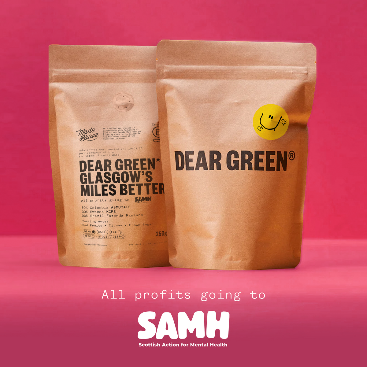 Glasgow's Miles Better - Blend for SAMH