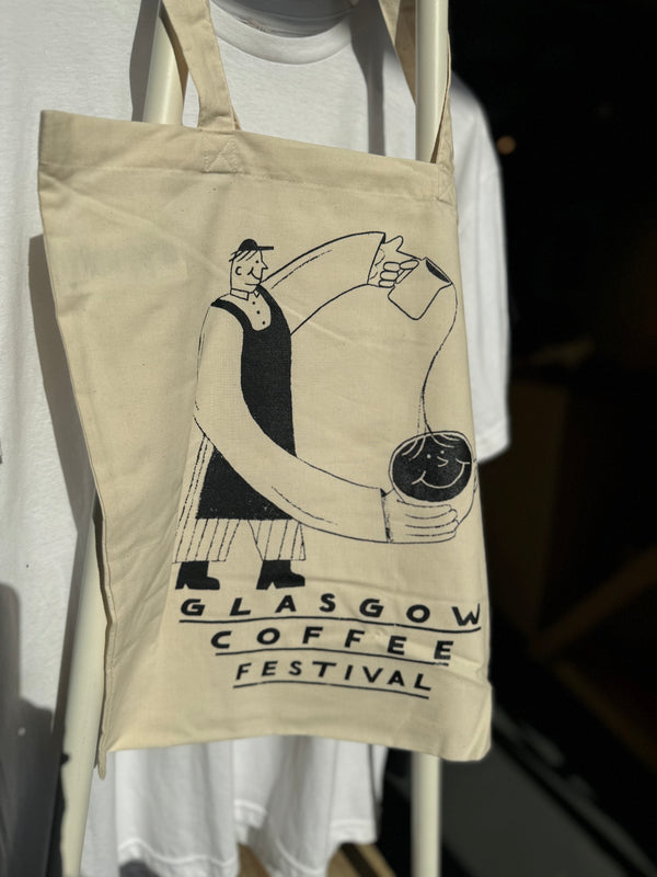 GLASGOW COFFEE FESTIVAL 2024 Tote Bags Dear Green