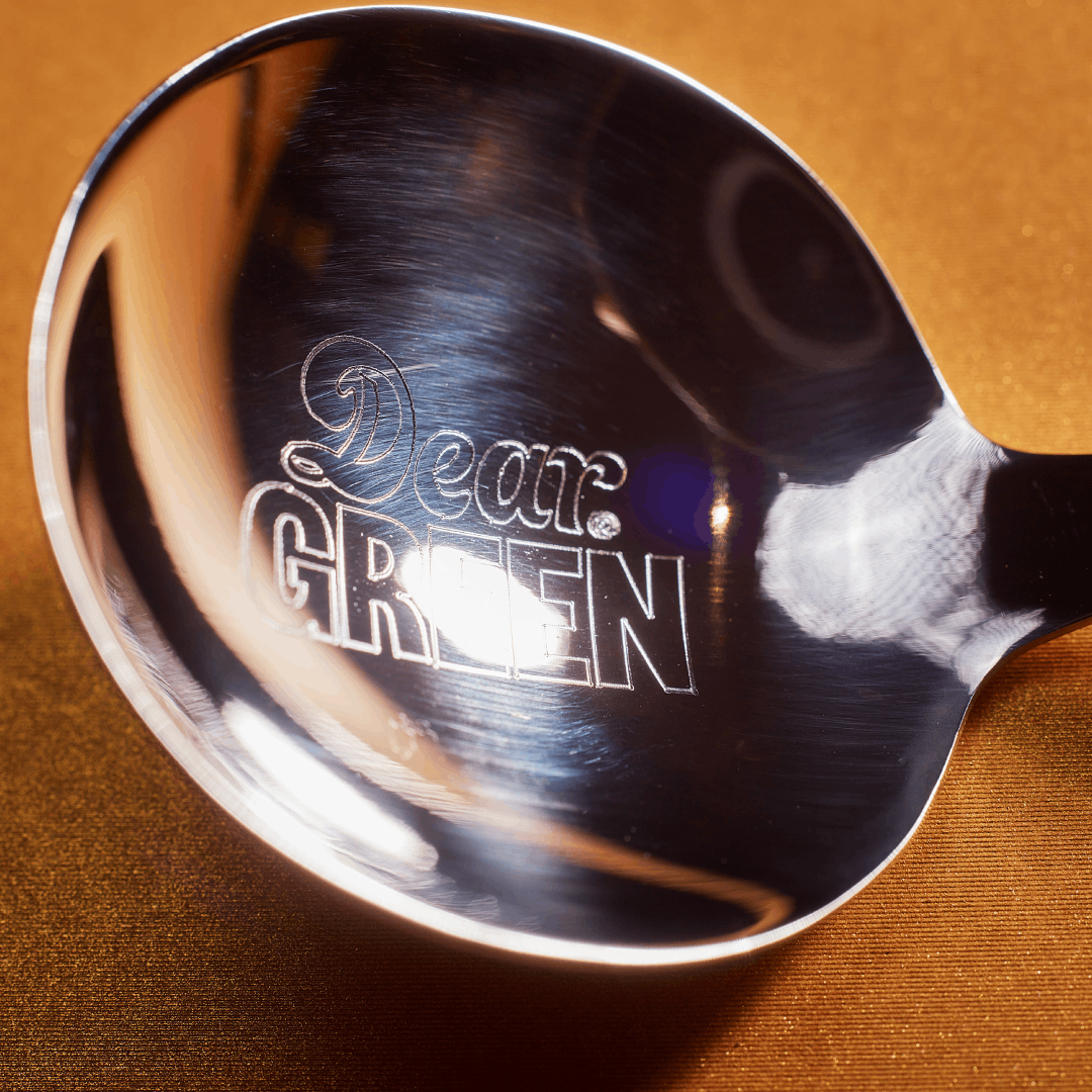 Dear Green Cupping Spoon