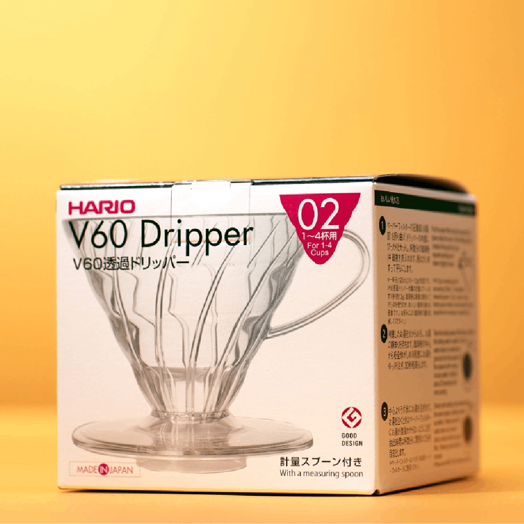 HARIO - V60 - 02 - Clear Dripper