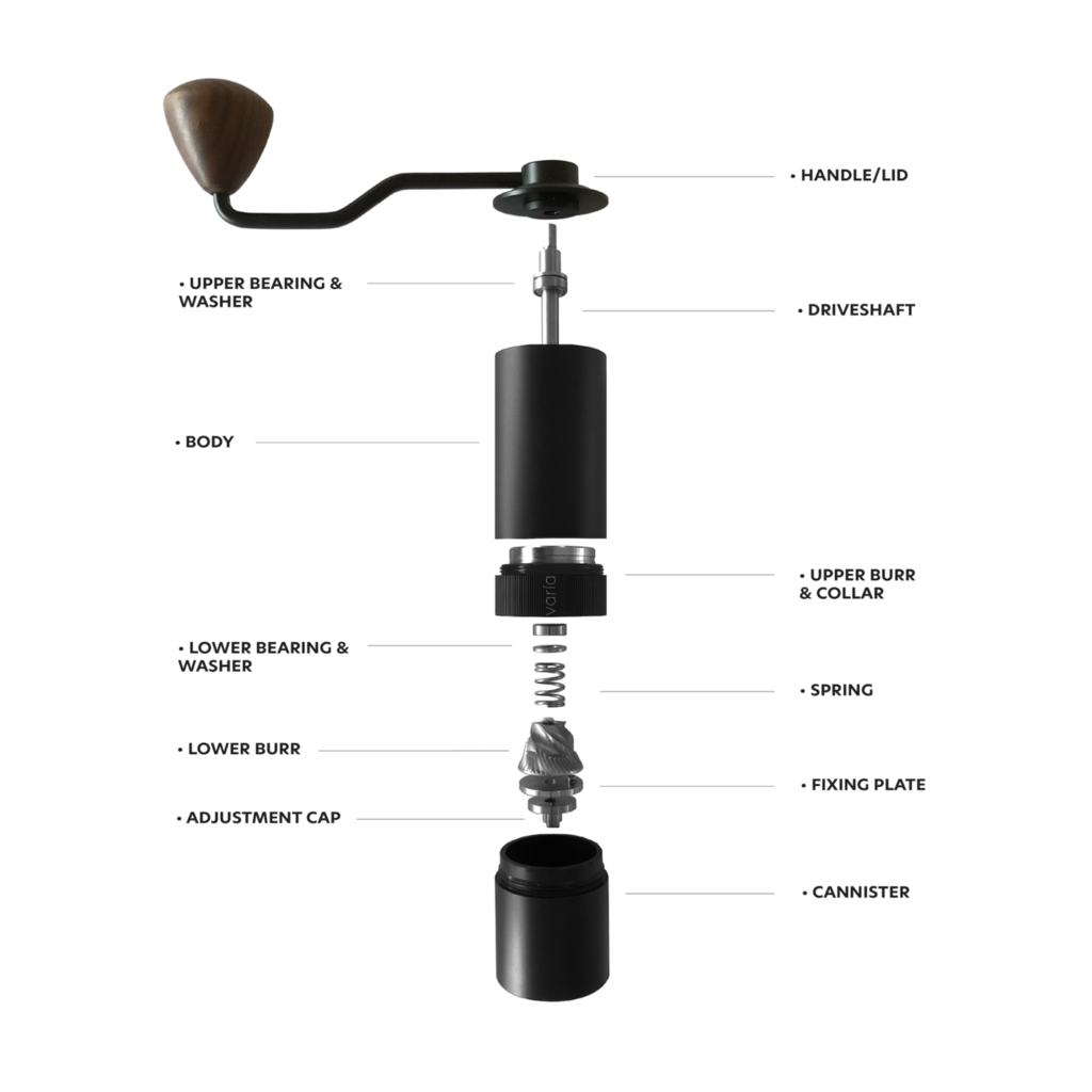 Manual burr grinder sales coffee